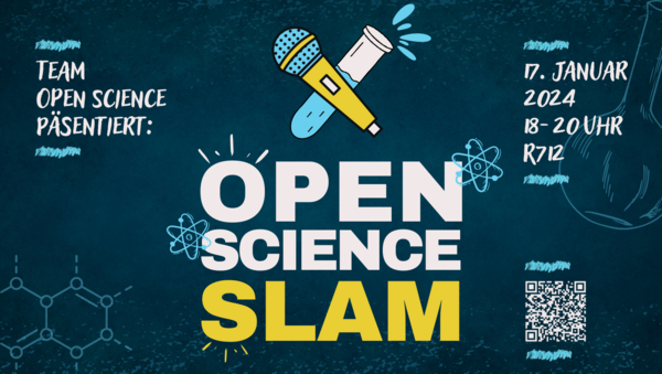 Open Science Slam Plakat